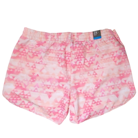 Columbia Bogata Bay Stretch Geometric 6" Inseam Shorts Women's Plus Size 2X - Picture 2 of 10